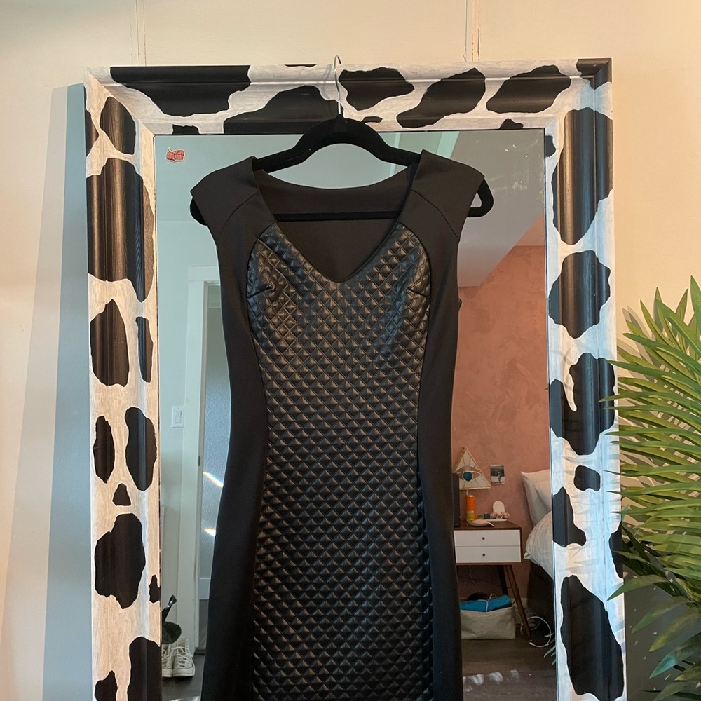 BLACK MINI DRESS